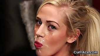 Peach Krijgt Een Facial Cumshot In Deze Hete Video