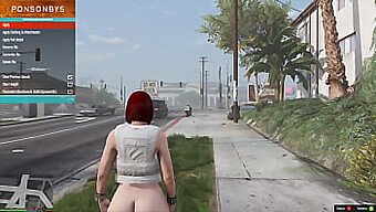 Fedezd Fel A Gtav Világát Egy Meztelen Hölgy Moddal